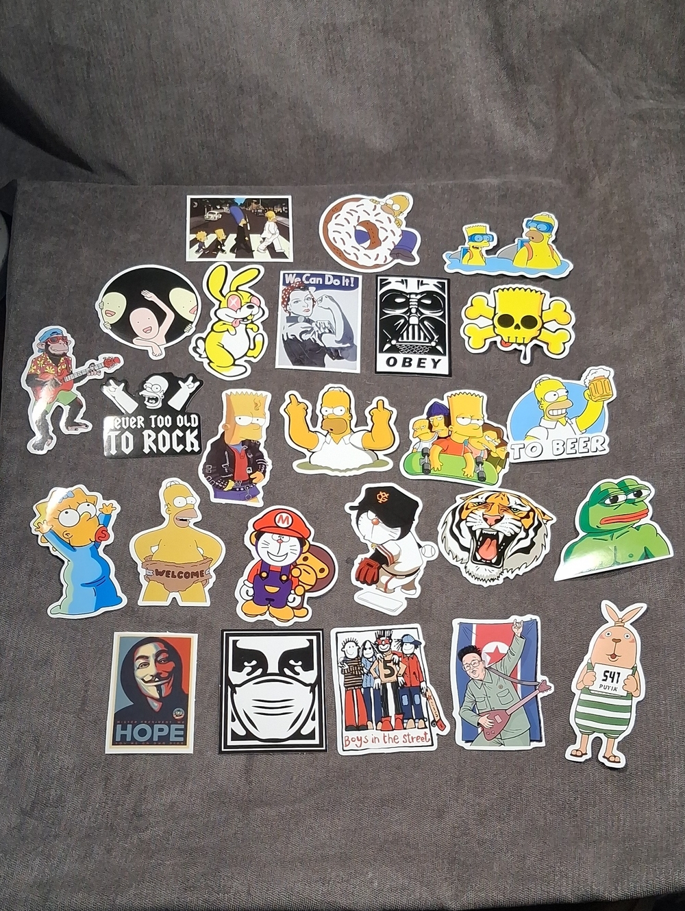 2/$5 Bellśche Random Miscellaneous 25 Pack of Stickers NEW SEALED (4F)